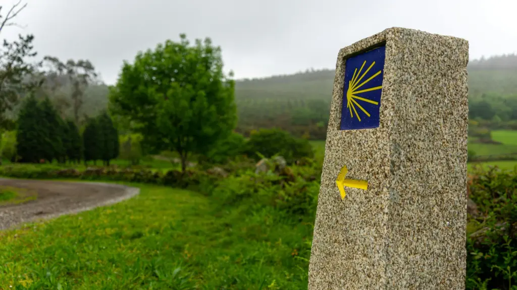 The yellow arrows of the Camino de Santiago